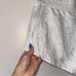 Lululemon  Inner Glow High-Rise Shorts 3 Women’s 6 White Marble Pattern Photo 4
