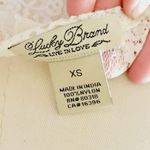 Lucky Brand  sheer lace button down size xs Photo 4