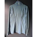 Zella  Women's Striped Quarter-Zip Performance Top Photo 6