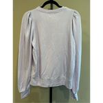 Sundry  Long Sleeve Puff Shoulder Sweatshirt in Lavender Orchid Size 1 (Small) Photo 2