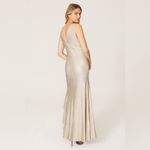 Badgley Mischka Ruffled Sequin Gown 12 Photo 2