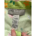 Sag Harbor Vintage 90s Pink Floral Button Skort 12 Preppy Groovy Cute Summer Photo 3