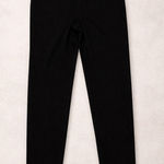 JM Collection  Petite Black Stretch Pants | Size 6P | Straight Leg Photo 0