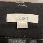 Loft Black and Grey Marled Skirt - Size 00 Photo 6