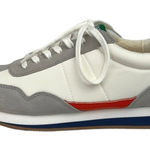 Madewell  League White Gray Suede Leather Low Top Lace Up Sneakers Shoes Sz 8.5M Photo 0