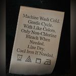 Coldwater Creek  Vest Womens Small Black Multi Color Stitching Full Zip Fleece Photo 4