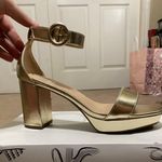 Cato Gold Strappy Heels π Photo 3