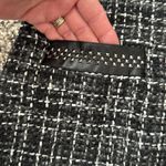 ZARA  Black and White Tweed Mini Dress Photo 4