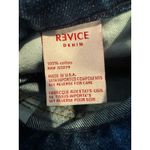 Revice Denim Revice Women’s Patchwork Jeans Size 28 Distressed Denim High Rise Raw Hem USA Photo 3