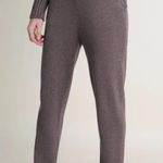 Kilte Collection Nouvelle slim pant in iced coffee washable cashmere 2/MED NWT Brown Photo 0