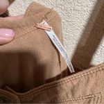 Free People  Catch The Breeze Button Front Midi Dress in tan khaki Photo 2