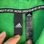 Adidas Green Trefoil Graphic Hoodie Pullover All Over Print Sweatshirt Sweater Photo 7