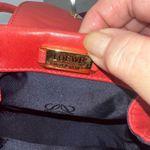 Loewe  Mini‎ Red Leather Tassle Crossbody Bag Pre Authenticated Photo 6