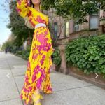 Caroline Constas Liv Maxi Dress in Yellow XSmall Womens Long Gown Size XS Photo 12