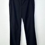Brunello Cucinelli Gunex by Brunello Cuccinelli Straight Leg Wool Trousers in Black Size 8 Photo 7