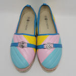 Rocawear Women's  Espadrille Ballet Flats Slip On Shoes Multi-color Size 9 Photo 2