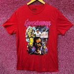 Goosebumps RL Stines Horror Series Book Cover Collage Tee L Photo 0
