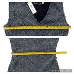 Rebecca Taylor  Tweed Dress Navy Sleeveless Fit & Flare Fringe Women’s Size 8 NEW Photo 13