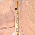 Citizens of Humanity  barrel leg ankle corduroys Light Pink Pleated High Rise Photo 7