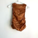 Free People Ride Along Ruched Crop Tank size L Photo 4