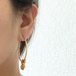 Juicy Couture  E-Bow & Couture Cut Hoop Earrings Photo 7