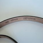 Brighton Women’s Vintage Ladies Black Leather Silver Hardware Dress Belt Photo 5
