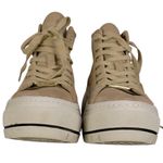 J/SLIDES NYC J/Slides Gracie Platform Suede Lace Up High Top Sneakers Sand Women’s Size 6 Photo 7