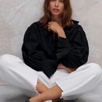 Madewell The Tuley Crossover Sandal true black size 7.5 Photo 5