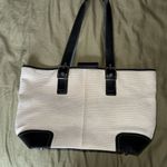 Coach Woven and Leather Tote Bag B04K-4469 Photo 2