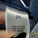 Kendall + Kylie  Light Wash Denim Zipper Mini Skirt Womens 24 Blue Photo 5