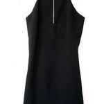 Vintage y2k Kenzo Paris sleeveless black front zip dress Size 4 Photo 0