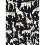 Diane Von Furstenberg Diane Von Furstenburg Opal Jungle Animal Print Silk Button Front‎ Romper Size 6 Photo 7