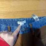 Good American  ICON Faux Suede Front Straight Leg Jeans Women’s 2 26 Western Photo 10