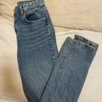 ZARA Wide Leg Jeans Blue Size 8 Photo 0