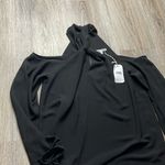 Naked Zebra /VICI Chic Black Cold Shoulder Top Photo 9