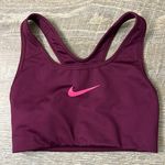 Nike  Maroon Sports Bra Size XS Photo 0