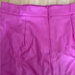 Pink leather Women's Skirt Size M Photo 1