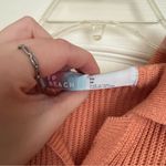 Free People  Picnic Sweater Romper in Grapefruit Seltzer Photo 8