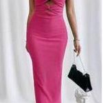 SheIn  Cut-Out Maxi Dress pink  Photo 1