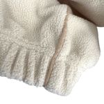 & Other Stories & Other Stories Fleece Full Zip Oversized Track Jacket Cream Beige Size Small Photo 7