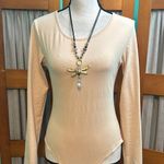 MANGOPOP Cream Long Sleeve bodysuit Photo 0