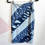 Urban Outfitters Blue Patchwork Midi Skirt, Cottagecore Boho Chic Y2K Indie Whimsical‎ Small Photo 1