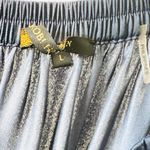 Kobi Halperin Editha Deep Sea Navy Blue High Rise Tiered Midi Skirt Size L Size L Photo 9