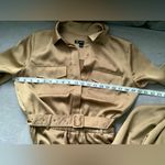 Dressy satin look jumpsuit 🌼🌼🌼 Gold Size 4 Photo 5