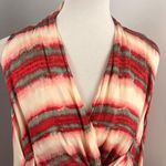 Free People High Tide Tie Dye Wrap Top Sleeveless Medium Photo 5
