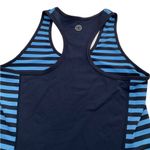 Tory Burch Tory Sport by Womens Size XS Blue Racerback Athletic Gym Tank Top Photo 4
