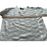 MINKPINK Cream Cable Knit Crochet Lace Sweater Women's Size S Photo 7