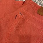 Levi's Vintage Levi’s 577 red denim Nouveau cropped jeans, size 12 Photo 5