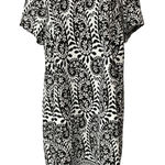 Talbots Colorblock Floral Paisley Print Short Sleeve Boat Neck Sheath Dress 2X Photo 0