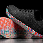 Nobull Heathered Gray Rainbow Pixel Outwork Edge (Impact) Athletic Shoes 8.5 Photo 0